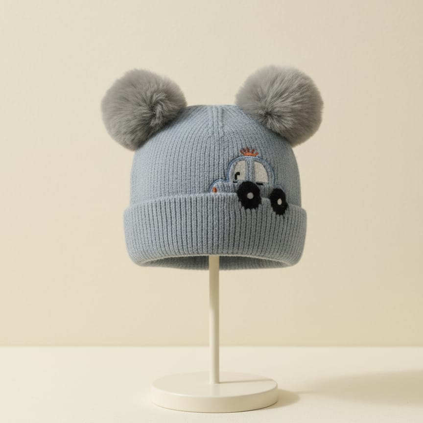 car winter wool cap-7111