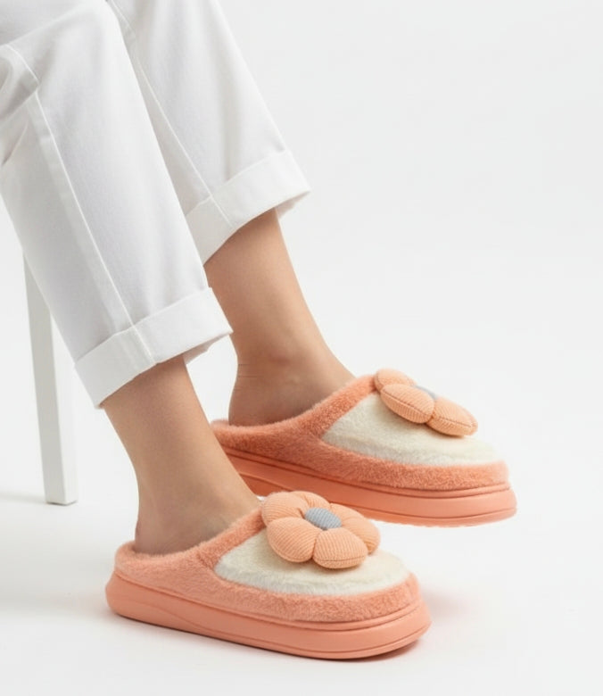 women flower carpet shoe-675