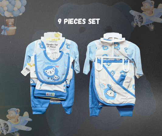 New Born 9 Pieces Set-1