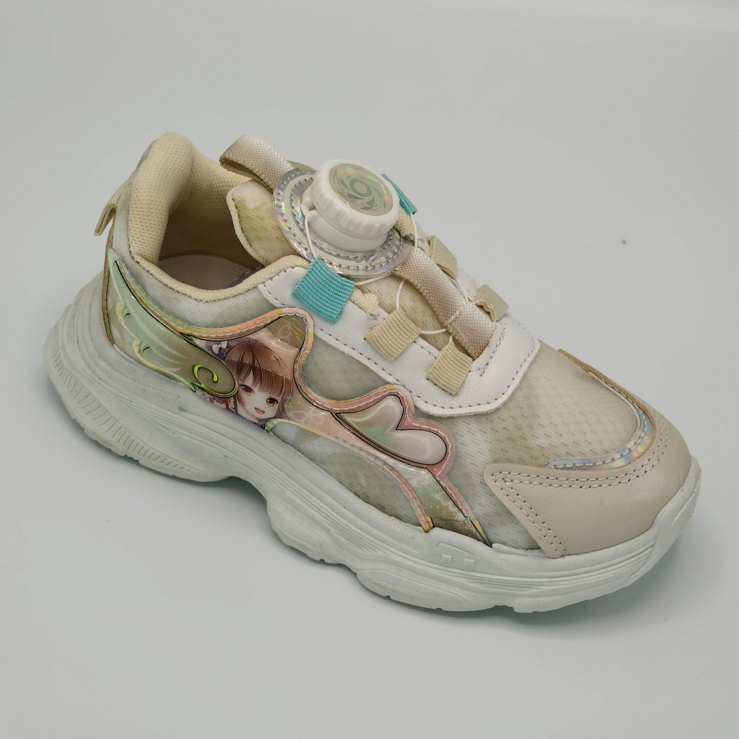fair half green shoe