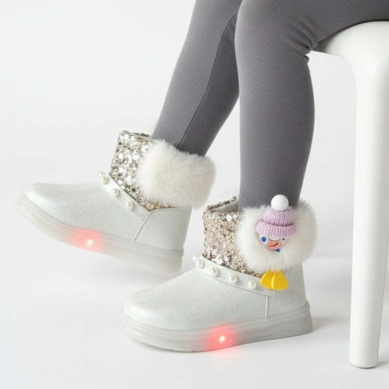 double eyes cap shoe