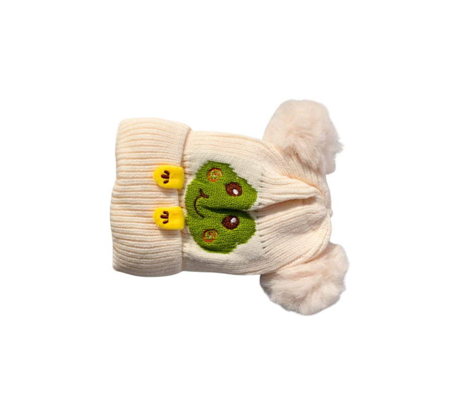 Kid winter wool Cap-6