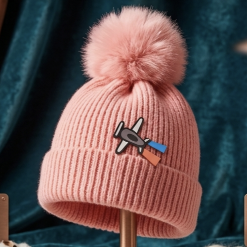 Kid Winter Wool Cap-2