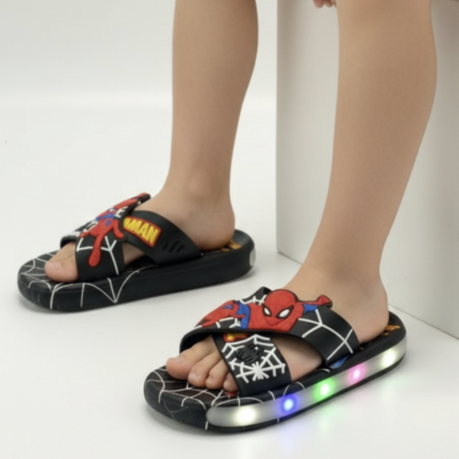 spiderman light slippers-118
