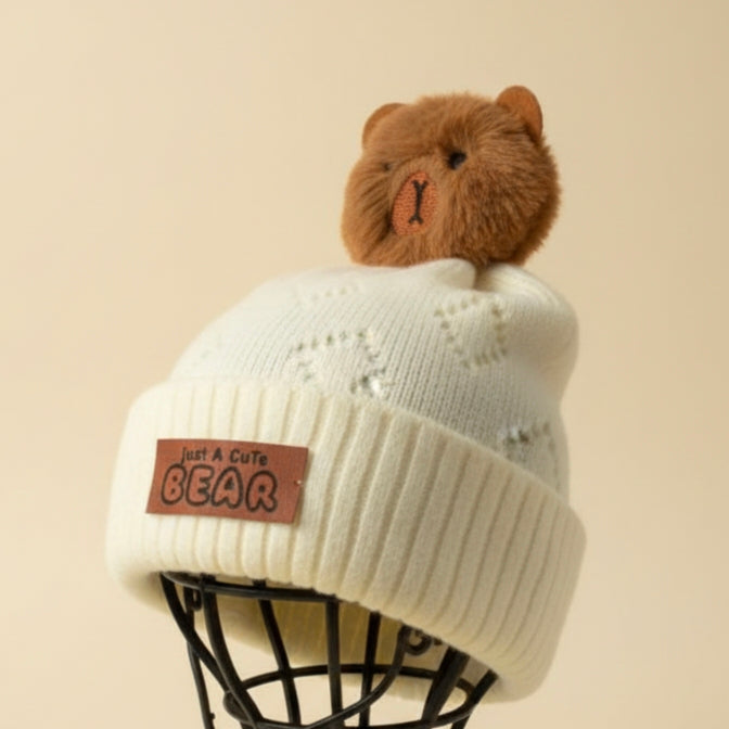 Kid Winter Wool Cap-5