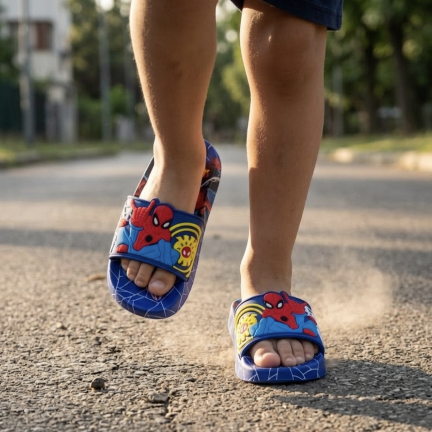 ultimate spiderman slippers
