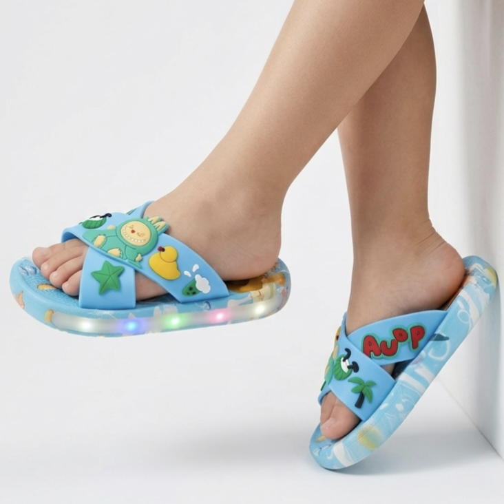 labubu slippers light