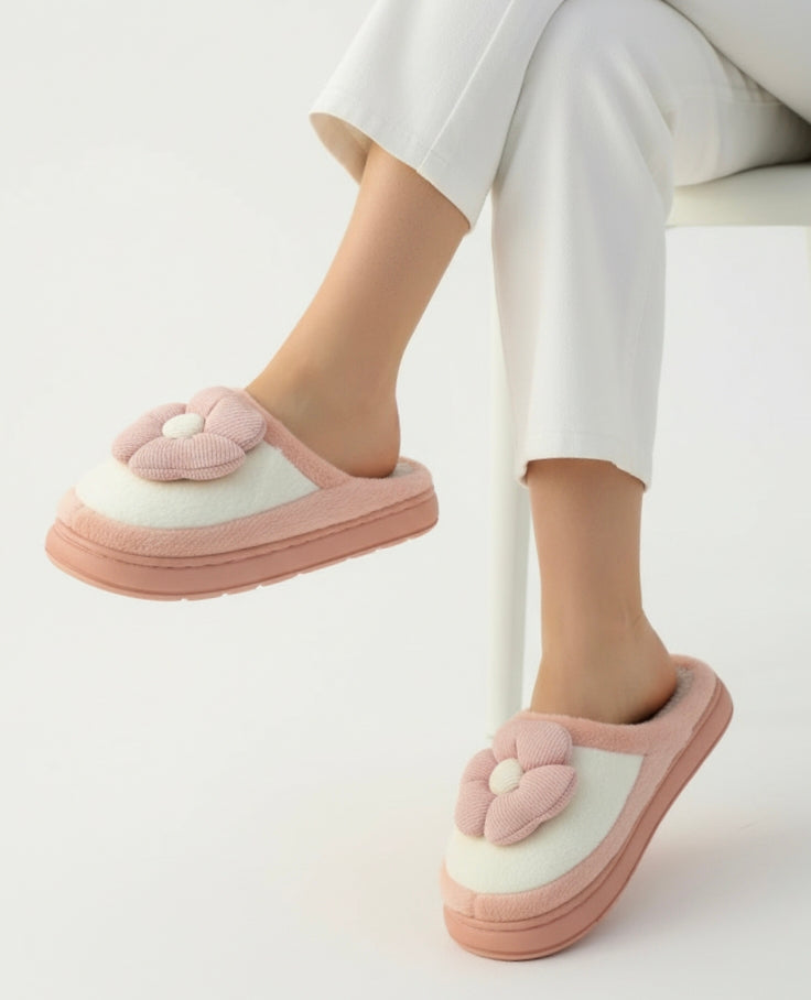 women flower carpet shoe-675