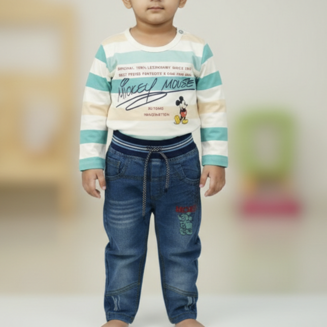kids summer suit mickey mouse-66