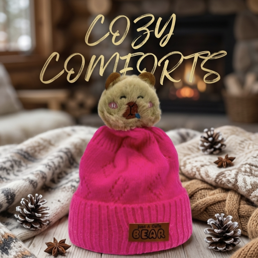 Kid Winter Wool Cap-5
