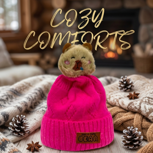 Kid Winter Wool Cap-5