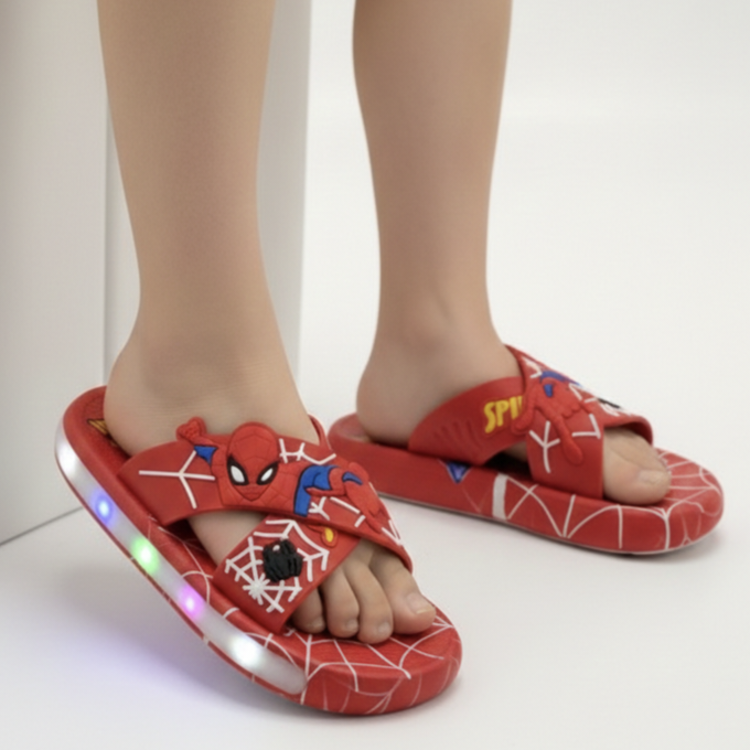 spiderman light slippers-118