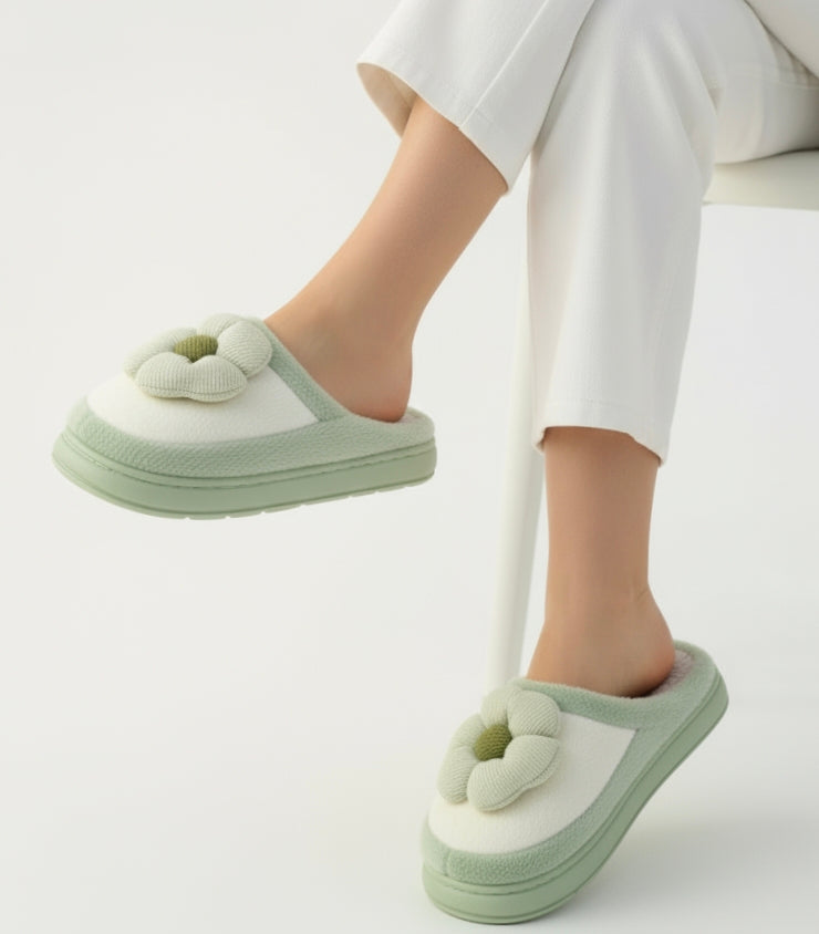 women flower carpet shoe-675