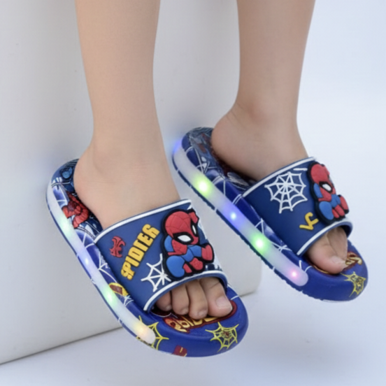 Spiderman light slippers-1