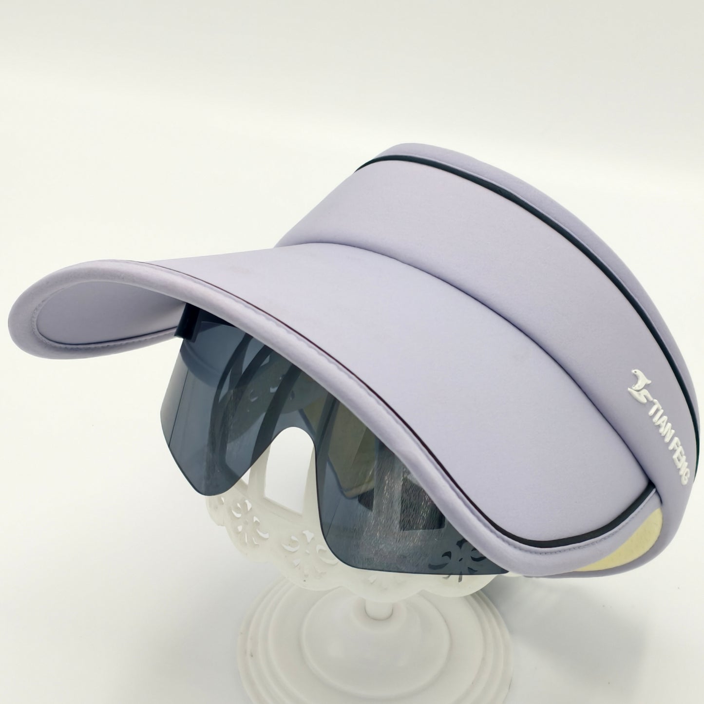 women design travel visor Cap with Glasses summer beach sun visor Hat