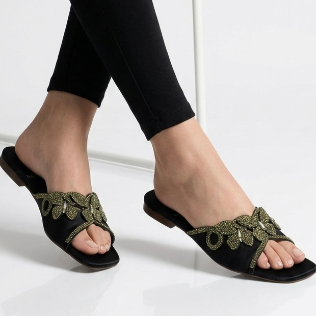 fly butterfly flats shoe