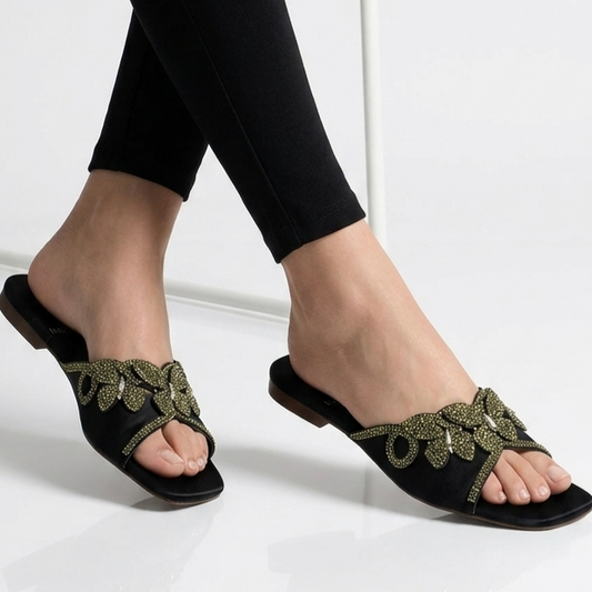 fly butterfly flats shoe