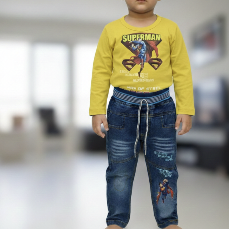 kid summer superman suit-88