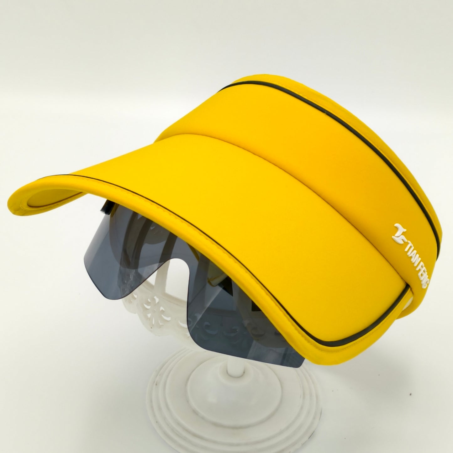women design travel visor Cap with Glasses summer beach sun visor Hat