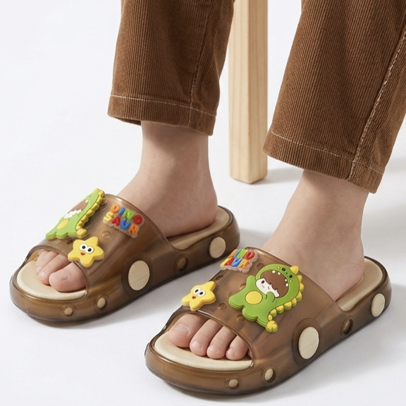 dino saur salippers