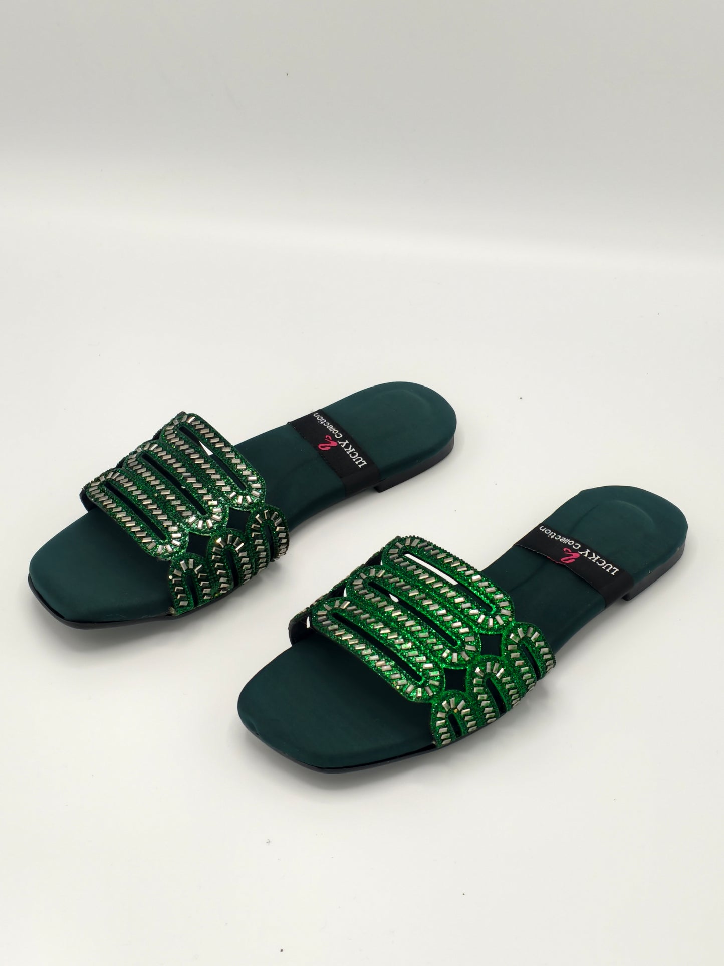 green star flat shoe