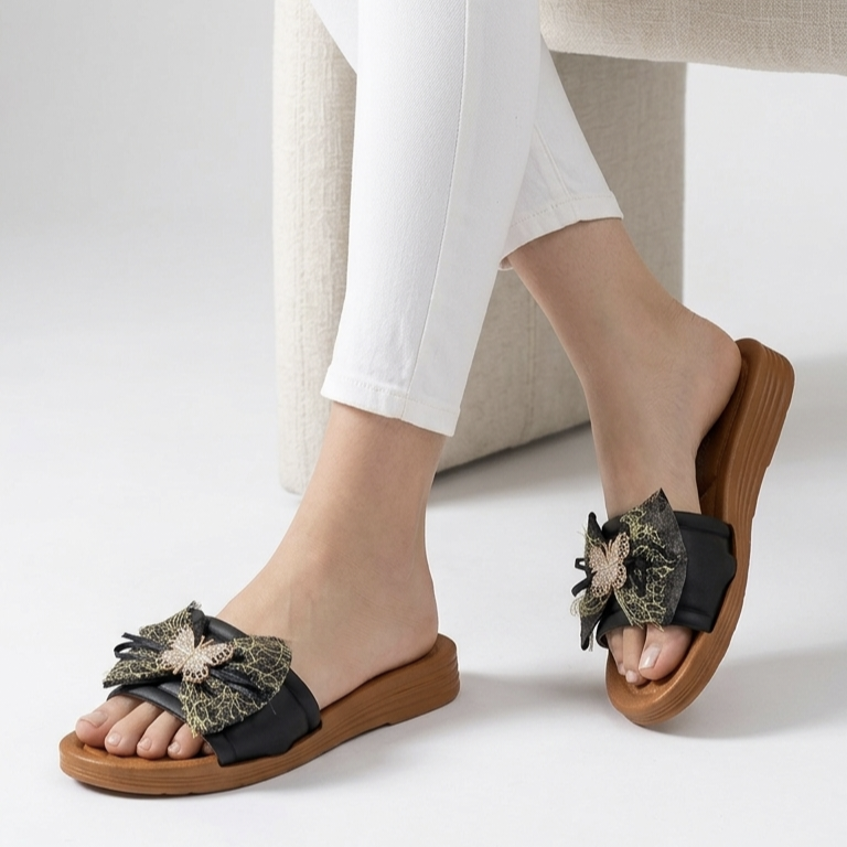 women butterfly salipper