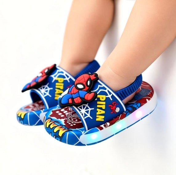 Spiderman light slippers-2