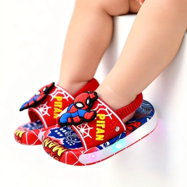 Spiderman light slippers-2
