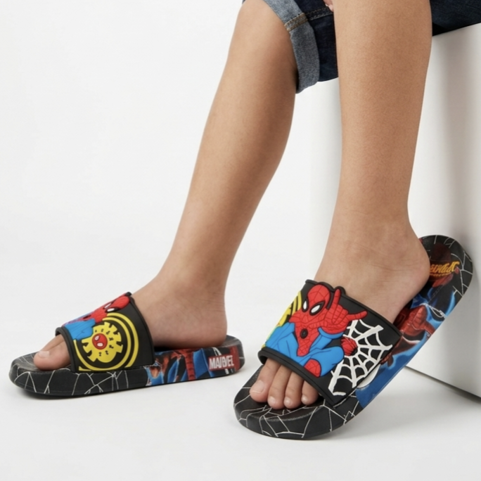 ultimate spiderman slippers